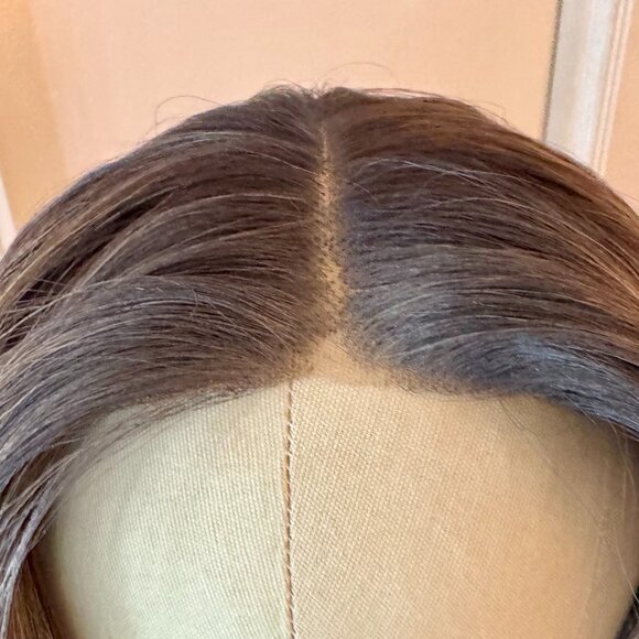 NWT (with modifications) Chelsey Smith Crowns Pauleen Carmel Latte Wig - Picture 9 of 13